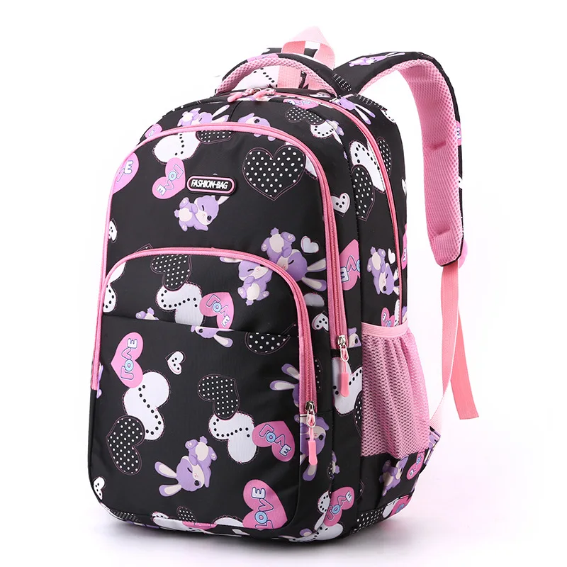 School Bags for Girls Boy Shoulder Bag Anime Backpack Handbag Cute Both Shoulders Spinal Protection Children Schoolbag Large