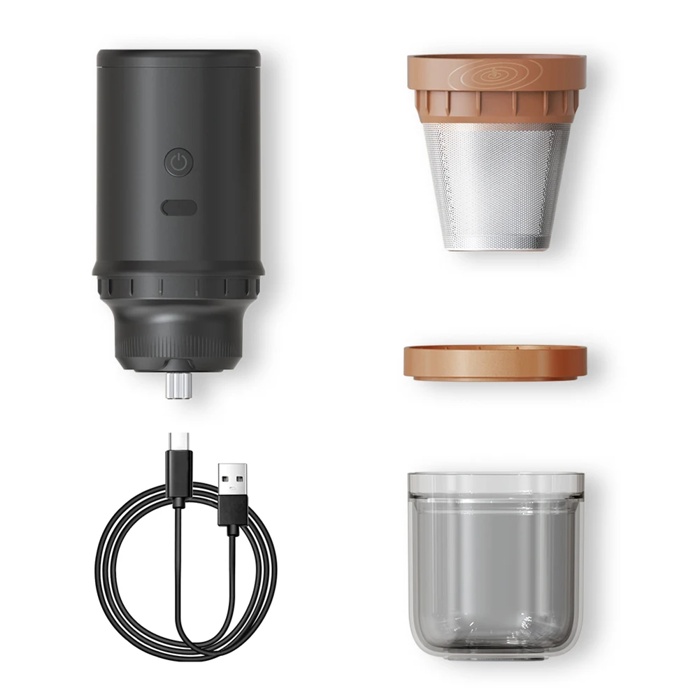 

3 IN 1 Drip Coffee Machine Household Bean Grinder Electric Grinder Ultra-fine Grains Grinder Multifunctional Coffee Machine