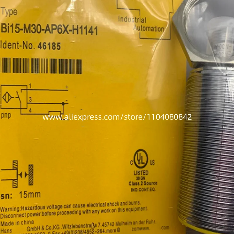 3 шт. новый бесконтактный переключатель BI15U-M30-AN6X-H1141 BI15U-M30-AP6X-H1141