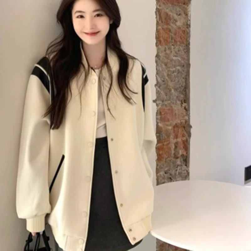 Бейсбольная форма женская американская винтажная повседневная универсальная