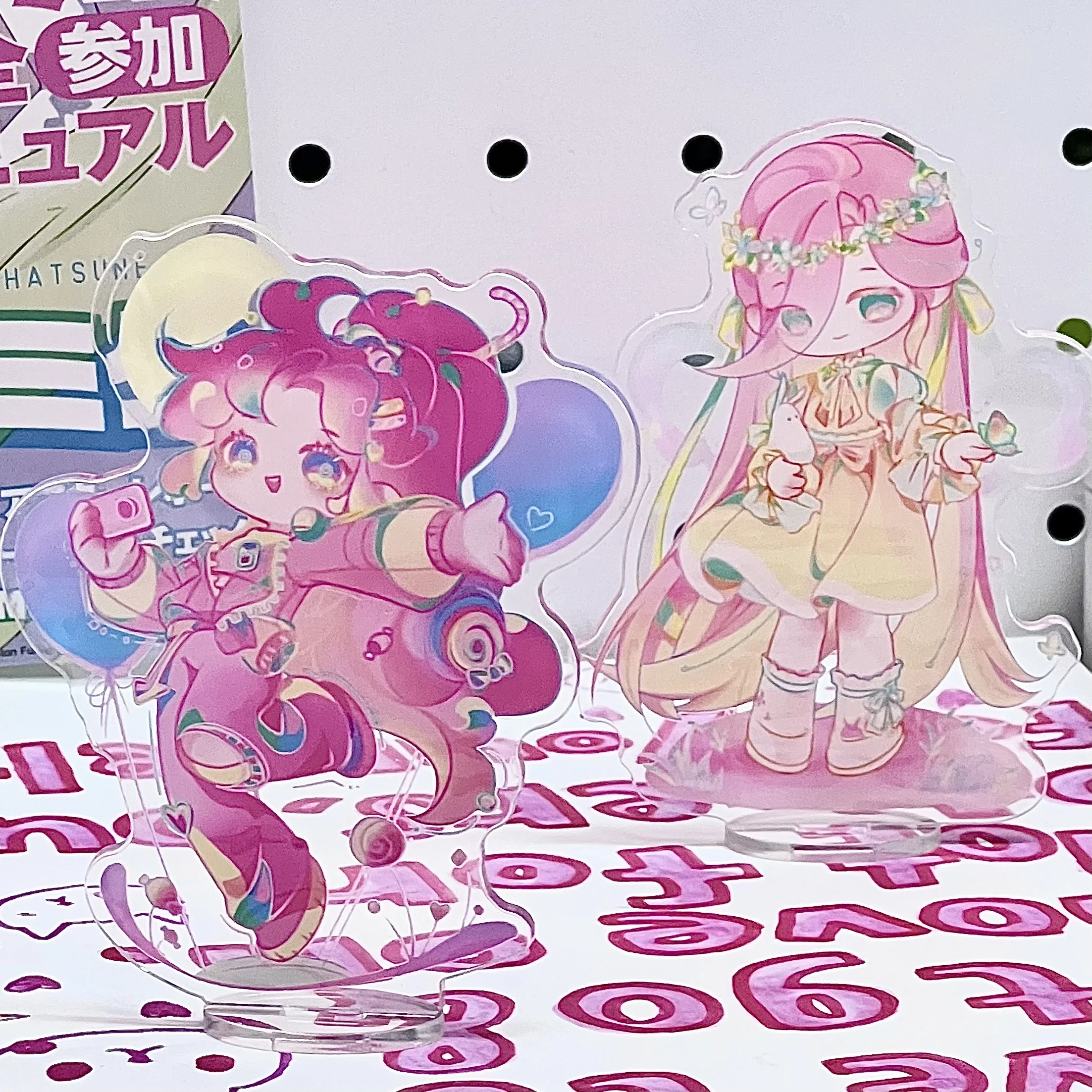 Мой маленький пони Q версия Лотос стоячий Знак мультфильм милые Акриловые