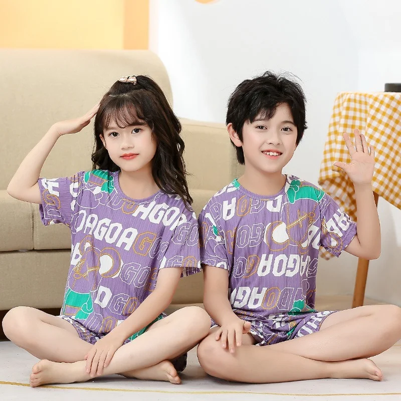 

2 шт., детский летний комплект из футболки и шортов