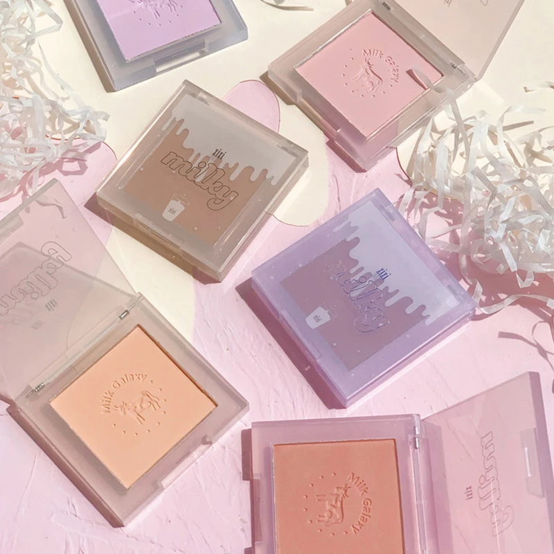 

Палетка для макияжа Xixi Milk Star River, 15 цветов, мягкие матовые румяна, стойкие нюдовые румяна, портативные натуральные разноцветные румяна