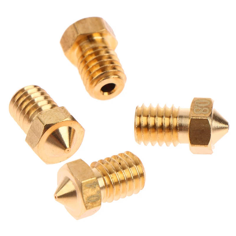 

Сопло для 3D-принтера E3D V5 V6, 0,2/0,3/0,4/0,5/0,6 мм