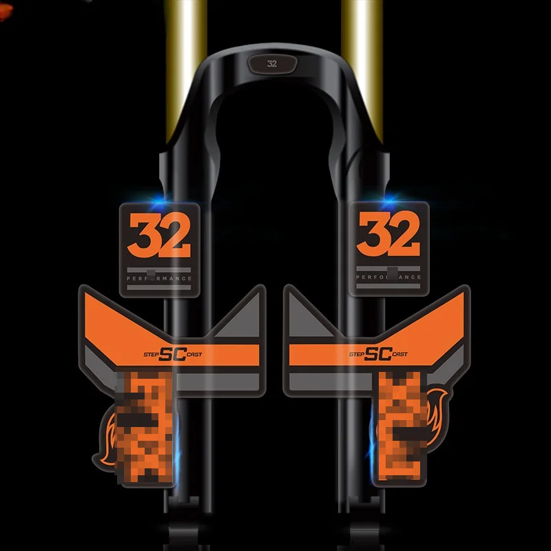 2020-fox float 32 характеристики наклейка на переднюю вилку велосипедные аксессуары