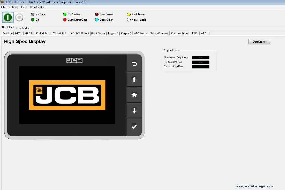 Фото Диагностический программный комплекс SpecDiag для JCB ServiceMaster 4 v26.7.4 [07.2026] (полная версия) №2