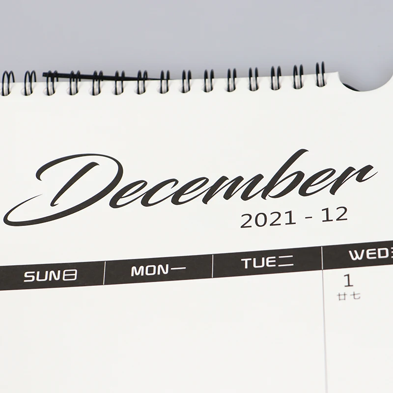 1 шт. 2022 настенный календарь простой креативный подвесной для записей Настенный