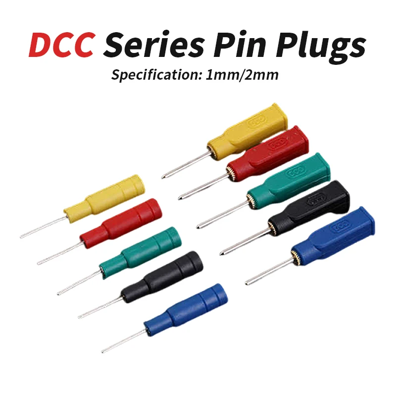 

5 шт. Штыревой разъем DCC 10A 1-2 мм для разъема "банан" 4 мм