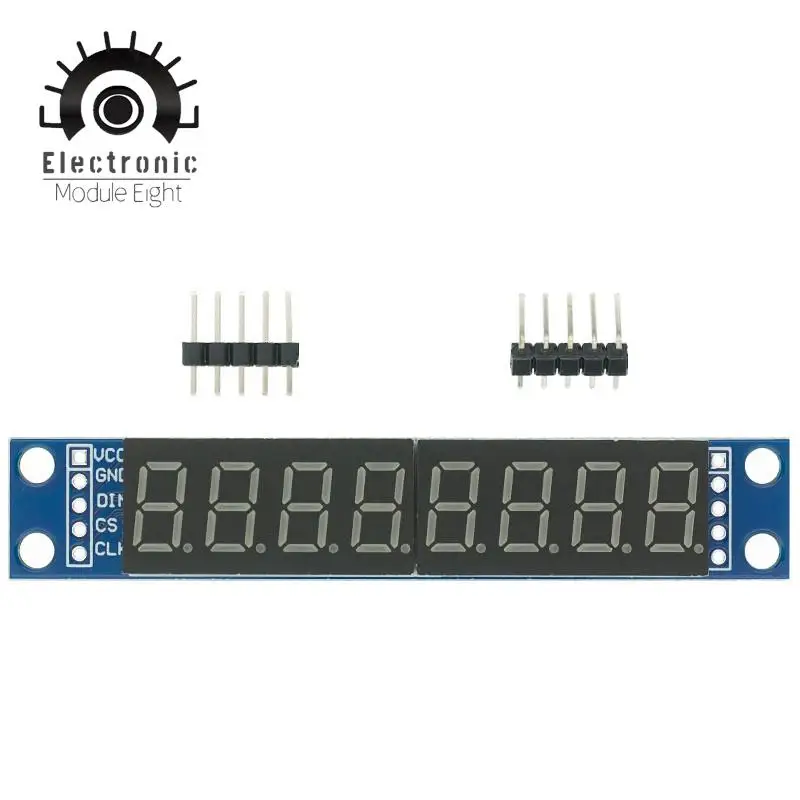 TM1637 4-битный/TM1638/MAX7219 8-битный модуль цифросветодиодный светодиодного дисплея