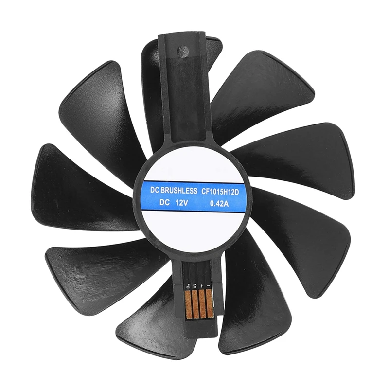 

Охлаждающий вентилятор для видеокарты Sapphire NITRO RX480 8G RX 470 4G GDDR5 RX570, 20 шт., 95 мм, CF1015H12D, 12 В постоянного тока