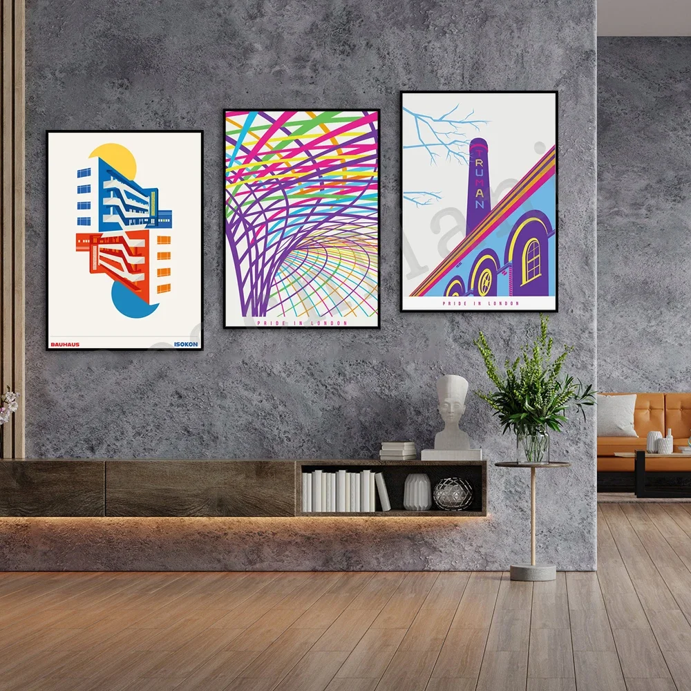 Гордость Лондона Крест Короля Бвоварня Старого Труммена Искракона Плакат