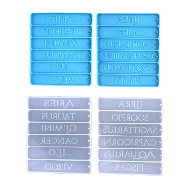 

Creative-Bookmark Resin Molds, Epoxy Casting Molds DIY Making Moulds Kit for DIY Projects Presents Tags
