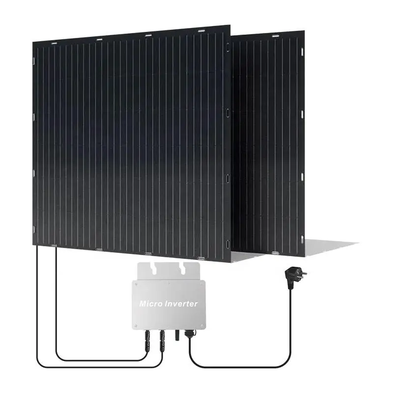 

Balcony System Photovoltaikanlage Balkonkraftwerk PV 600W Flexible Solar Panel System Balcony Solar Energy System on Grid