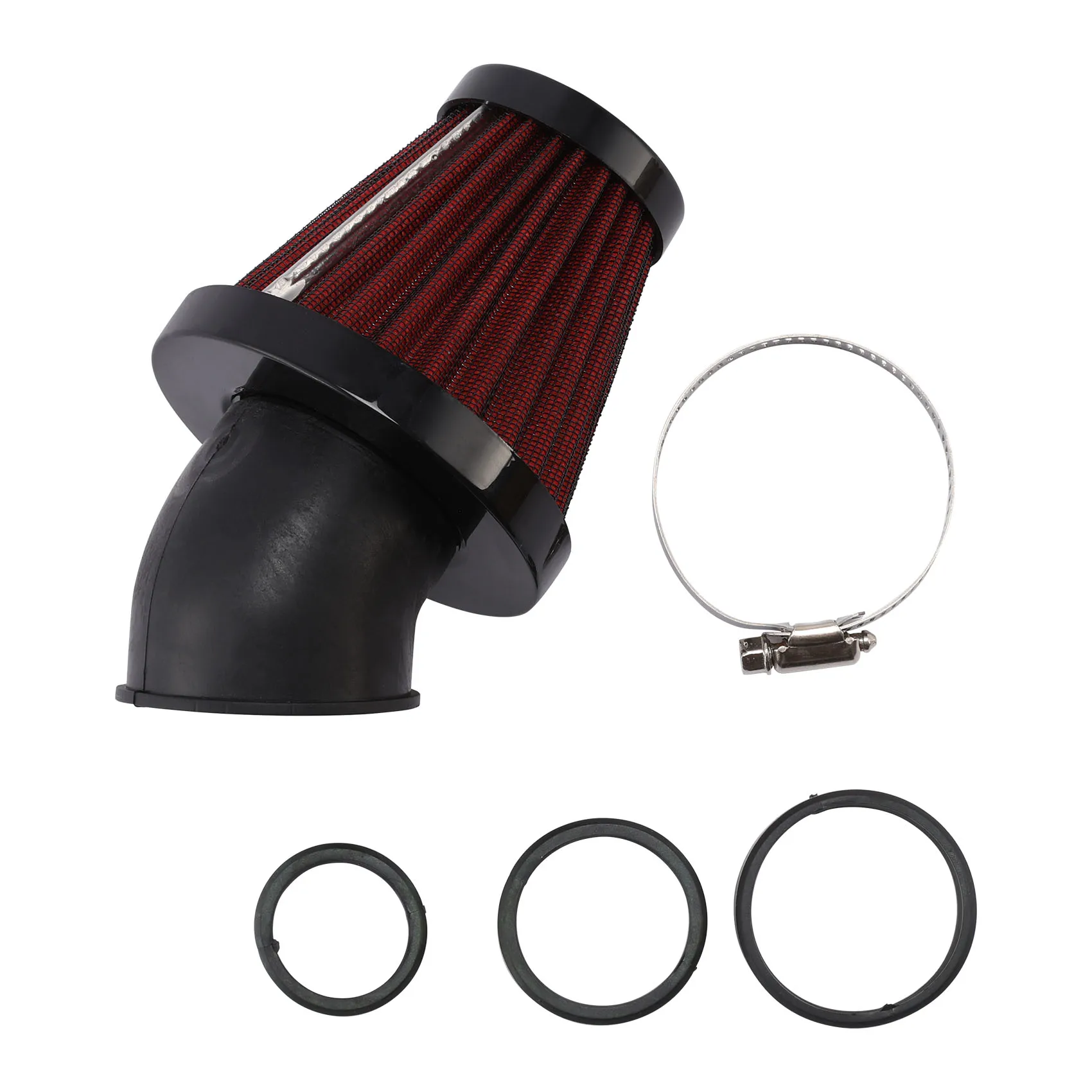 Фото Воздушный фильтр 48 мм для Honda CB 250 400 для Yamaha DT250 DT250MX 1976-1978 XS250SE 1978-1981 XT500 1976-1980 Suzuki GS250 GS450 №1