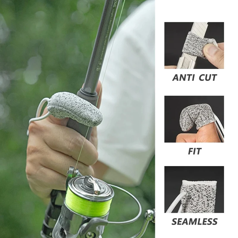 Рыболовные Перчатки износостойкое защитное покрытие с одним пальцем для