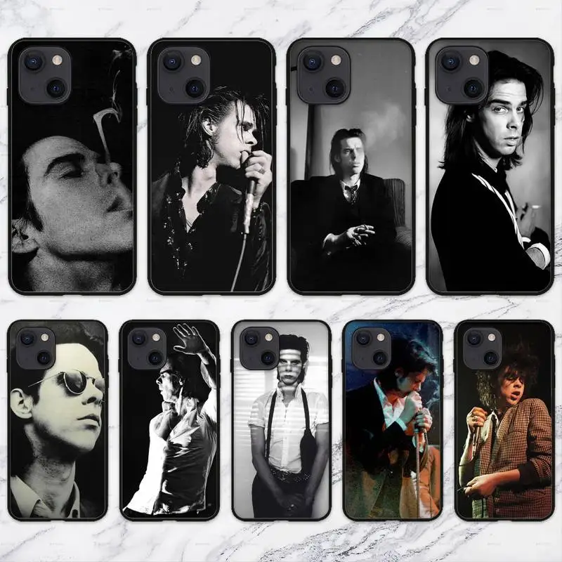 N-NICK-CAVE самый стильный чехол для телефона iPhone 11 12 Mini 13 14 Pro XS Max X 8 7 6s Plus 5 SE XR