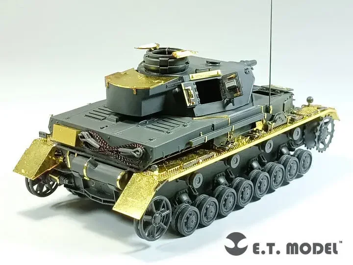 Фото Модель ET E35-303 1/35, немецкий комплект деталей Pz.Kpfw.IV Ausf.F времен Второй мировой войны для TAMIYA 35374 №4