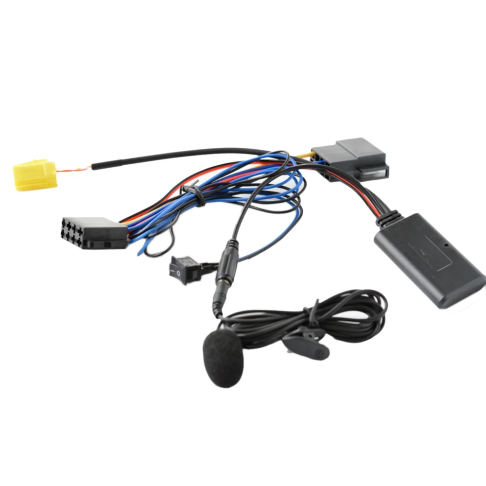 

Car Bluetooth 5.0 AUX Cable Adapter+MIC for Peugeot 307 308 206 207 for Citroen Elysee/C4