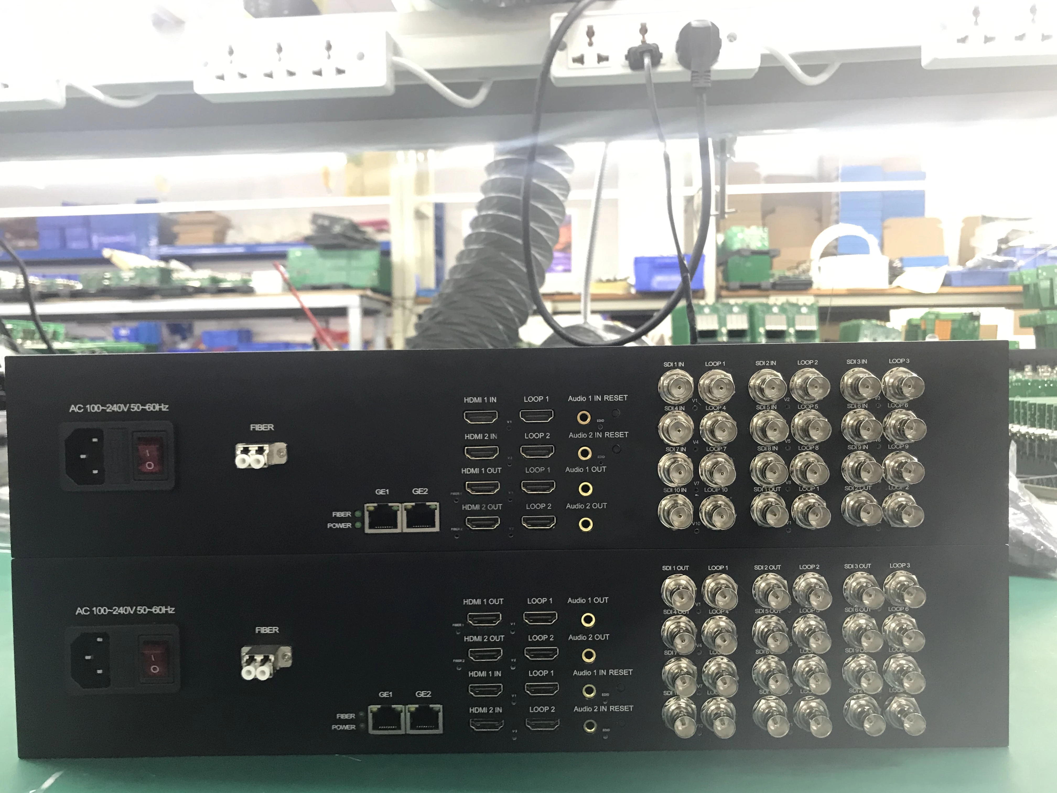 10ch вперед 3gsdi с 2ch назад + двунаправленный 4K 60 Гц HDMI 3 5 мм аудио гигабитный Ethernet