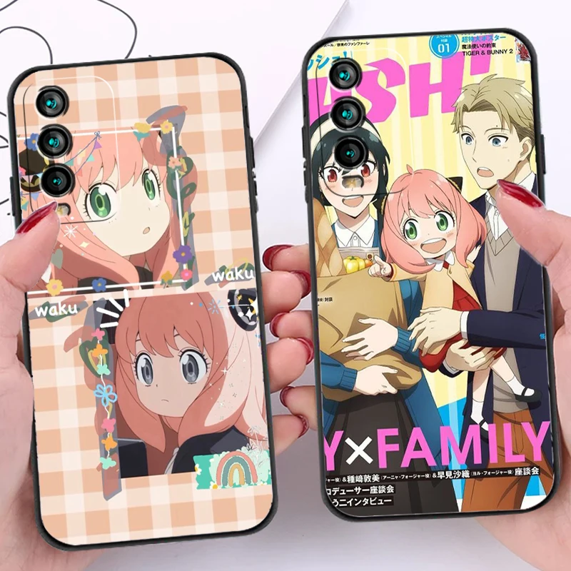 

SPY×FAMILY Bandai Phone Cases For Xiaomi Redmi 9C 9 9T 9A 9AT Redmi Note 9 9S 9 Pro 5G Coque Funda Carcasa Back Cover