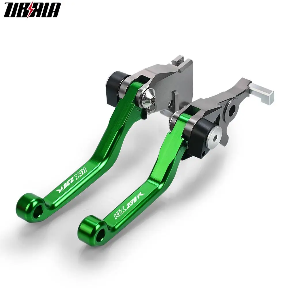 

CNC Aluminum For Kawasaki KLX230R KLX 230R 2020 2021 Motorcoss Dirt Bike Pivot Foldable Brake Clutch Levers With LOGO