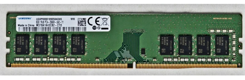 

RAM M378A1K43CB2-CTD Desktop memory 8G 1RX8 PC4-2666V DDR4 2667