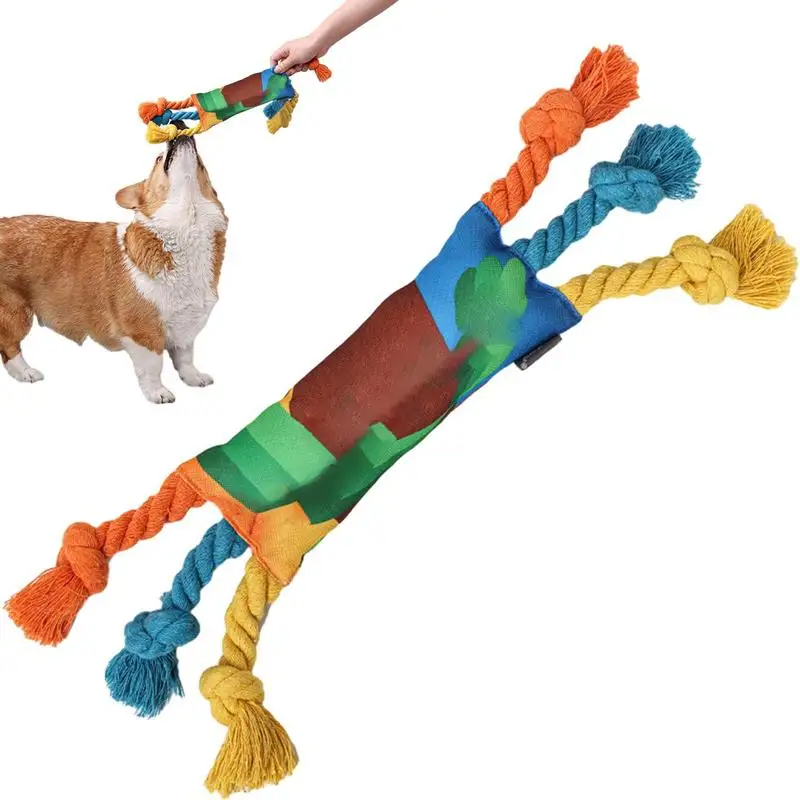 Reusable Interactive Small Dog Teething Toys For Home Pets