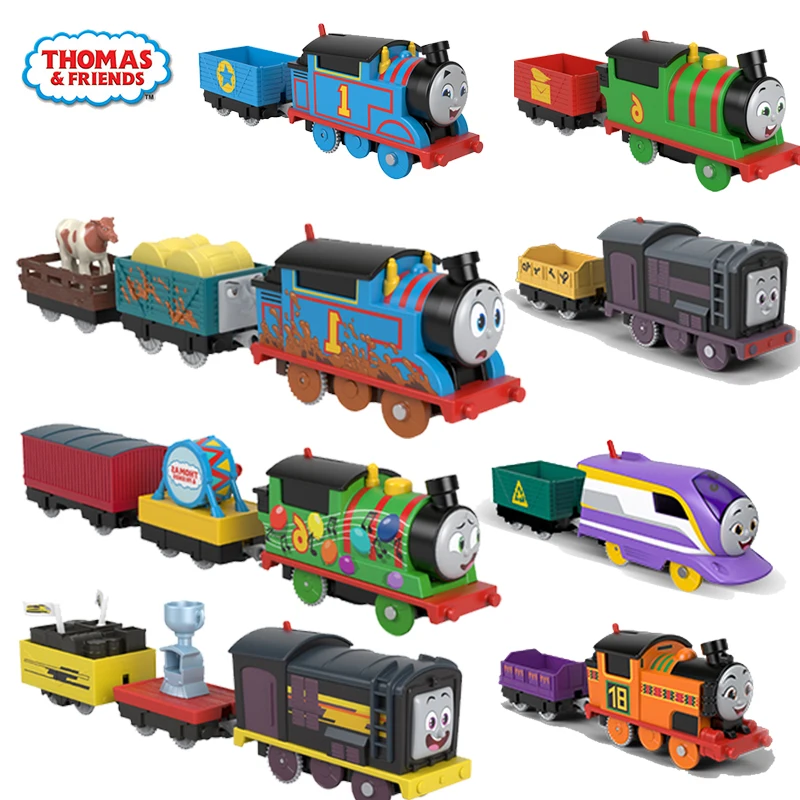 

2022 New Thomas and Friends Trackmaster Train Electric Motorized Train Engine Diesel Percy Nia Kids Boys Toys for Children Gift
