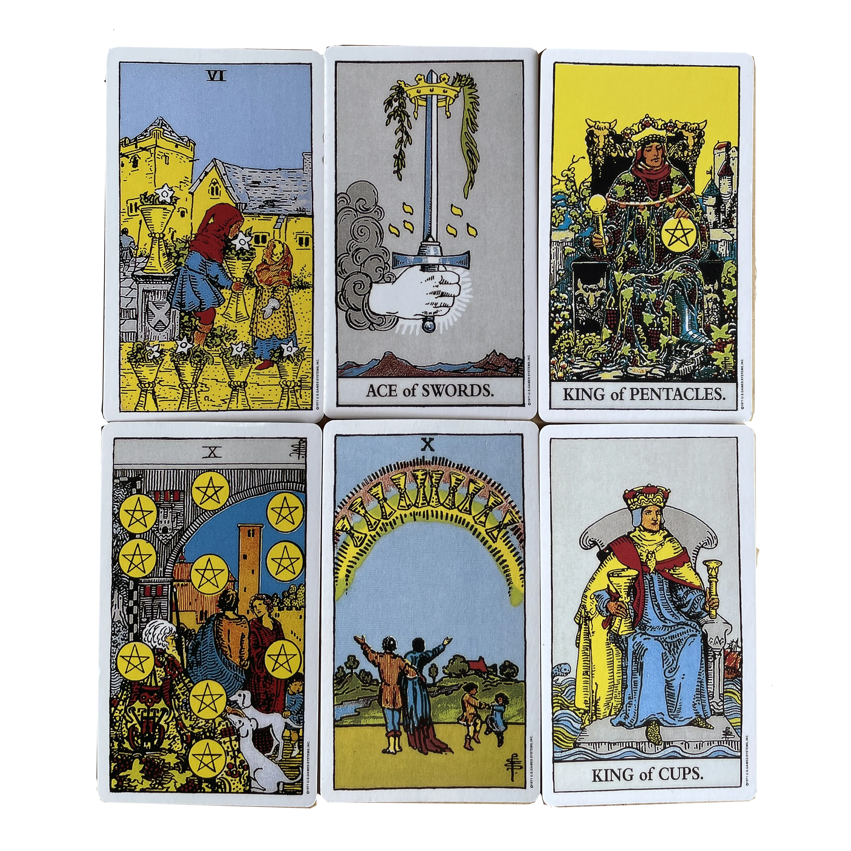

Rider Waite Tarot card deck , Vintage board and card games, the best-selling product, essential for entertainment.