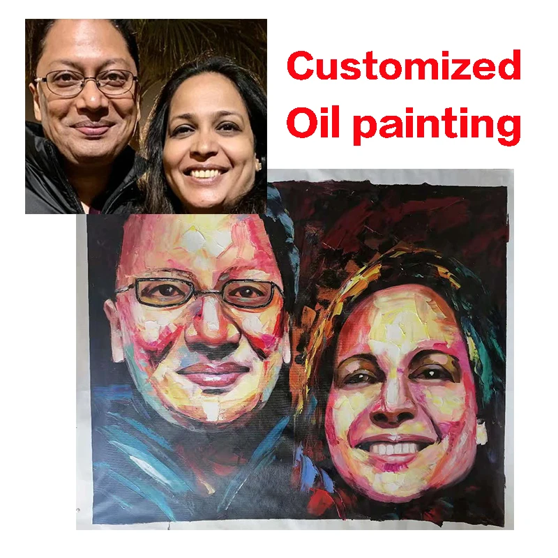 

Пользовательская Масляная Живопись портрет пейзаж картины от фото Толстая масляная на холсте пользовательская абстрактная ручная роспись...