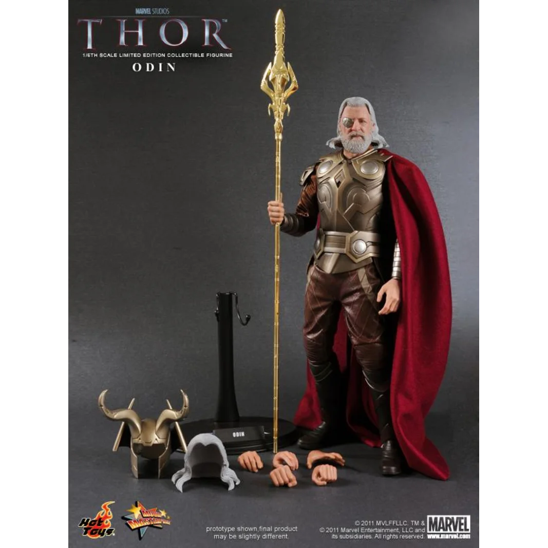 

In Stock Original Genuine Hot Toys HT 1/6 Thor Odin MMS148 Movable Sculpture Collectible Figure Model Toy