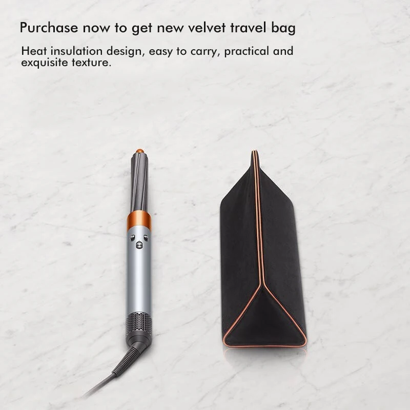 8 in 1 Hair Dryer Brush Styling Tool Styling Comb Ironic Hair Care Straightener Brush Air Wrap Curling Wand Detachable Brush Kit