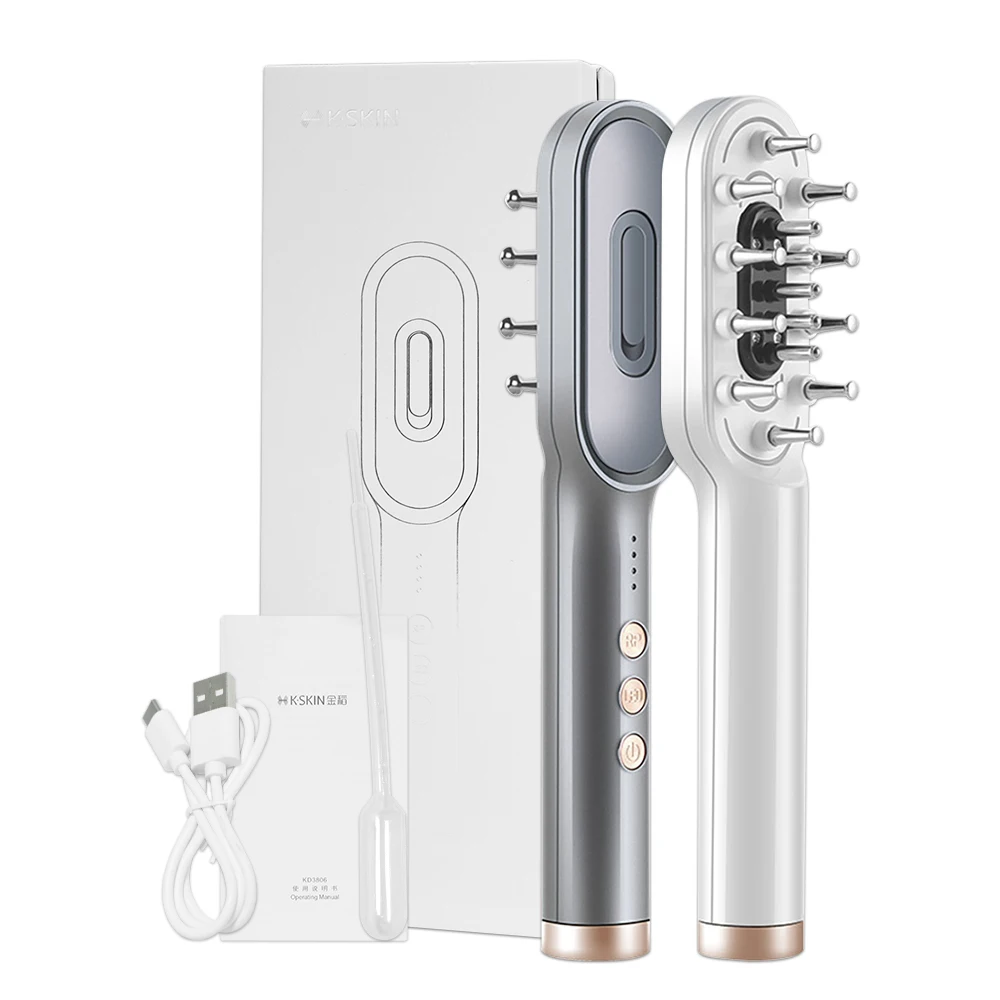 Электрическая Расческа Для Волос Роста Массажная Щетка Защиты Головы От