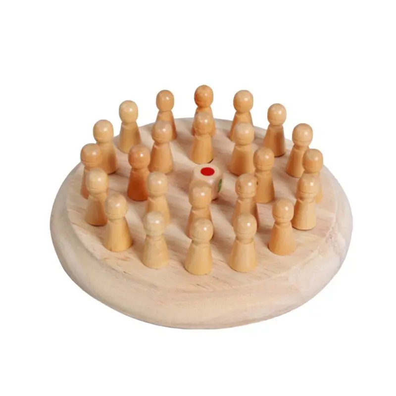 

Wooden Memory Match Stick Chess Children Kids Puzzle Educational Color Cognitive Ability Brain Training Toys Game Fun Block