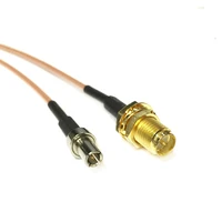 new wireless modem wire rp sma female jack nut switch ts9 male plug rg178 cable 15cm 6 wholesale fast ship