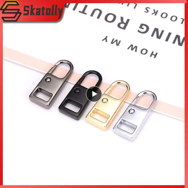 

Zippers Puller Zipper Head Removable Instant Zipper Repair Kit Metal Zippers Pull Fixer Zipper Slider Sewing Tools Zipper Buckle