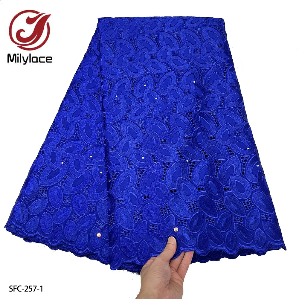 

Popular Lace High Quality Embroidery Lace New French Lace Fabric for Wedding Gown Lace Fabric Women Dress SFC-257