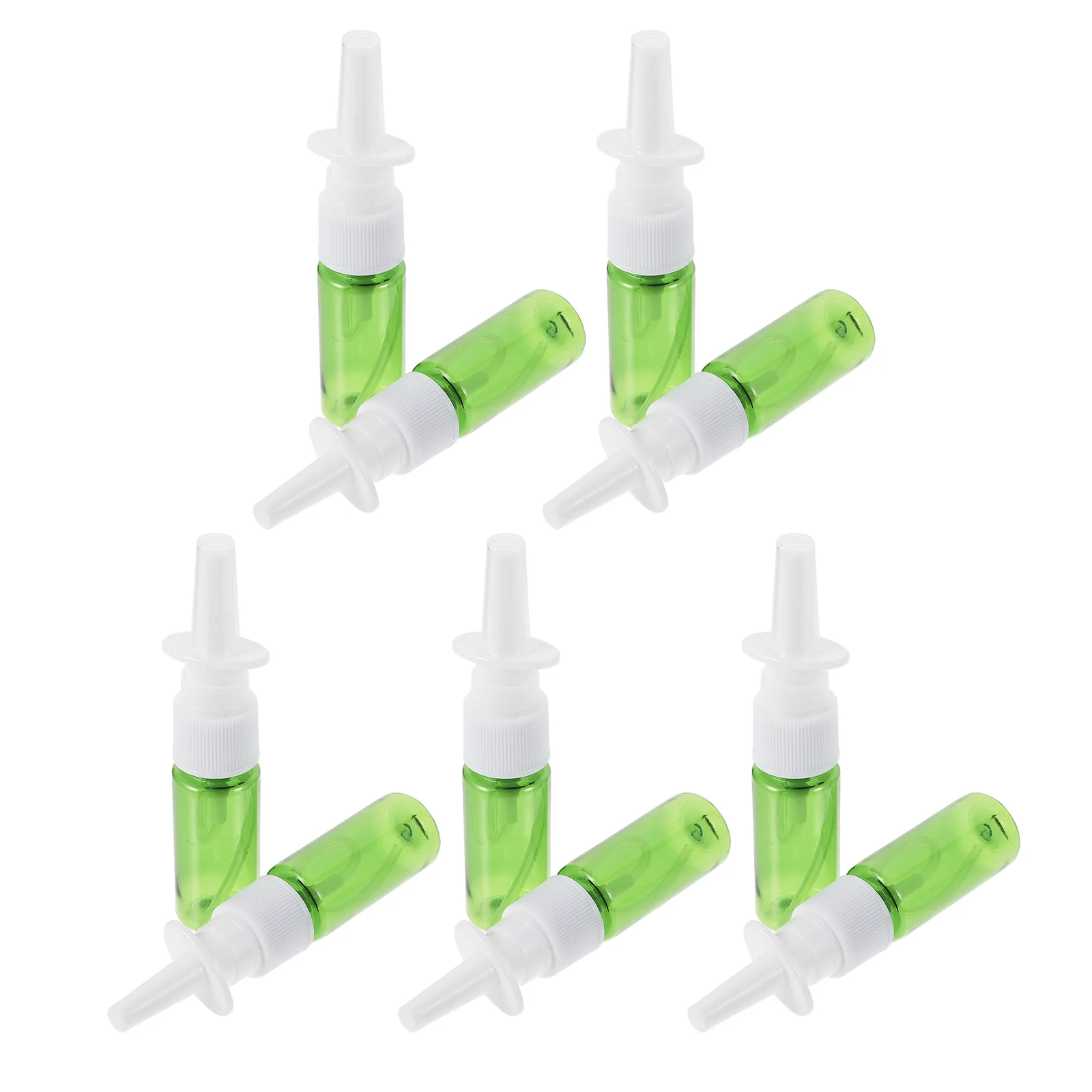 

15ml Direct Injection Bottle Dividing Bottles Container Spray Nasal Sprayer Durable PET Containers Convenient Practical Clear