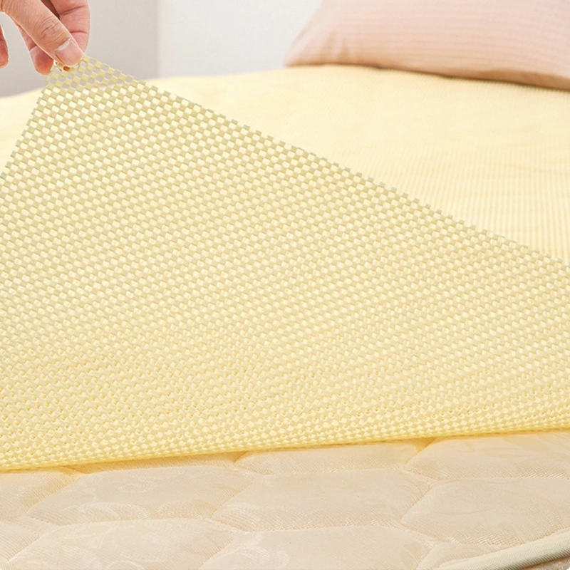 

Сетчатый нескользящий коврик из ПВХ «сделай сам», простыня, Диванный матрас, износостойкий Антибактериальный огнестойкий Универсальный фиксирующий напольный коврик