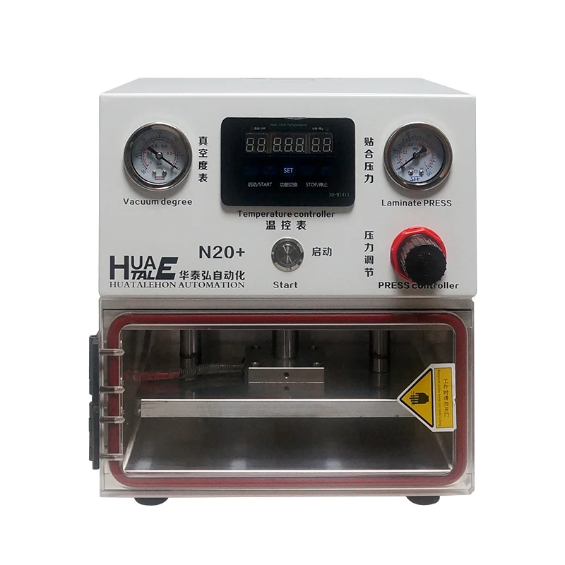 Мини-ЖК-ламинатор OCA-ламинатор HUATALE N20 + Plus для ремонта ЖК-экрана мобильного