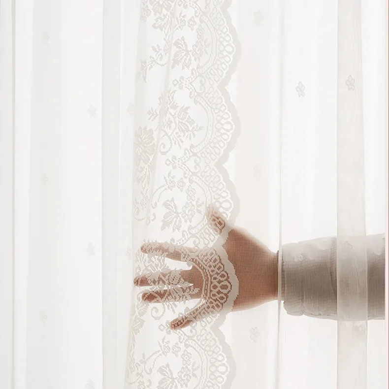 1 шт. сетчатая тканая занавеска в горошек 280X280 см