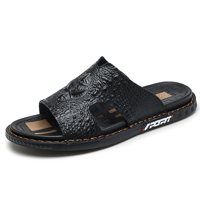 Рисунок 2 - Шлепанцы мужские из крокодиловой кожи