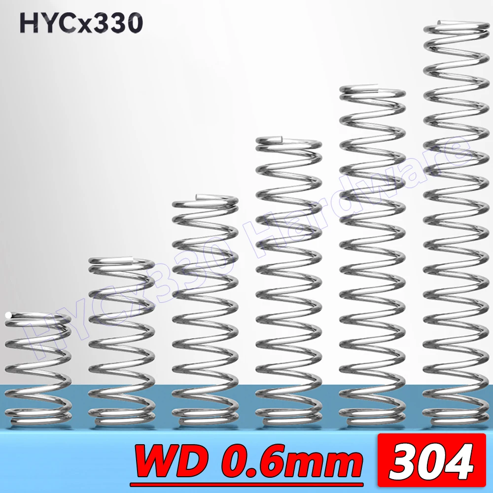 

Пружины сжатия из нержавеющей стали 304