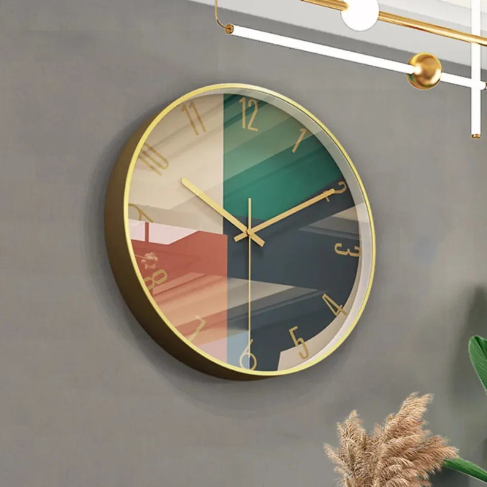 Настенные часы в скандинавском стиле подвесные настенные электронные