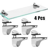 support glass clamp 55 x 24 mm adjustable brackets desk f clip fixed for 3 20 mm thick shelf large partition board