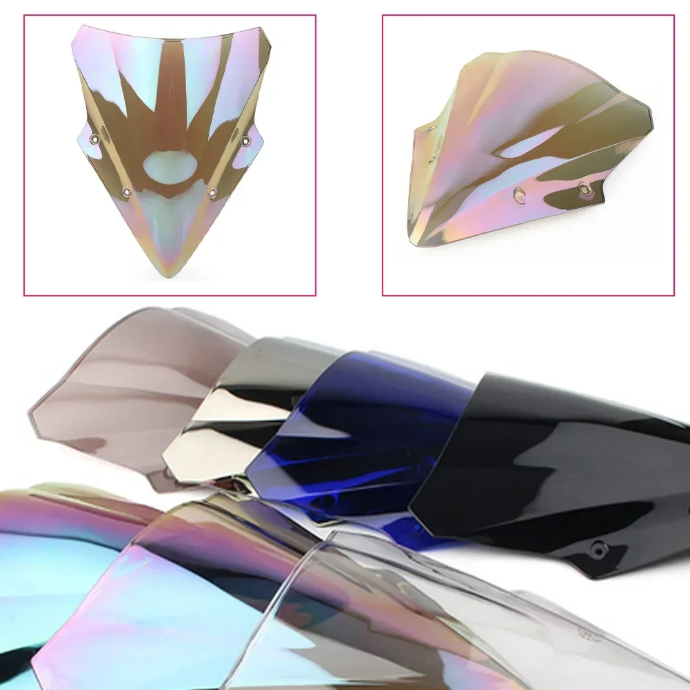 Для Kawasaki Ninja650 ER6F EX650R 2017-2019 ER-6F EX 650R лобовое стекло мотоцикла двойной пузырь