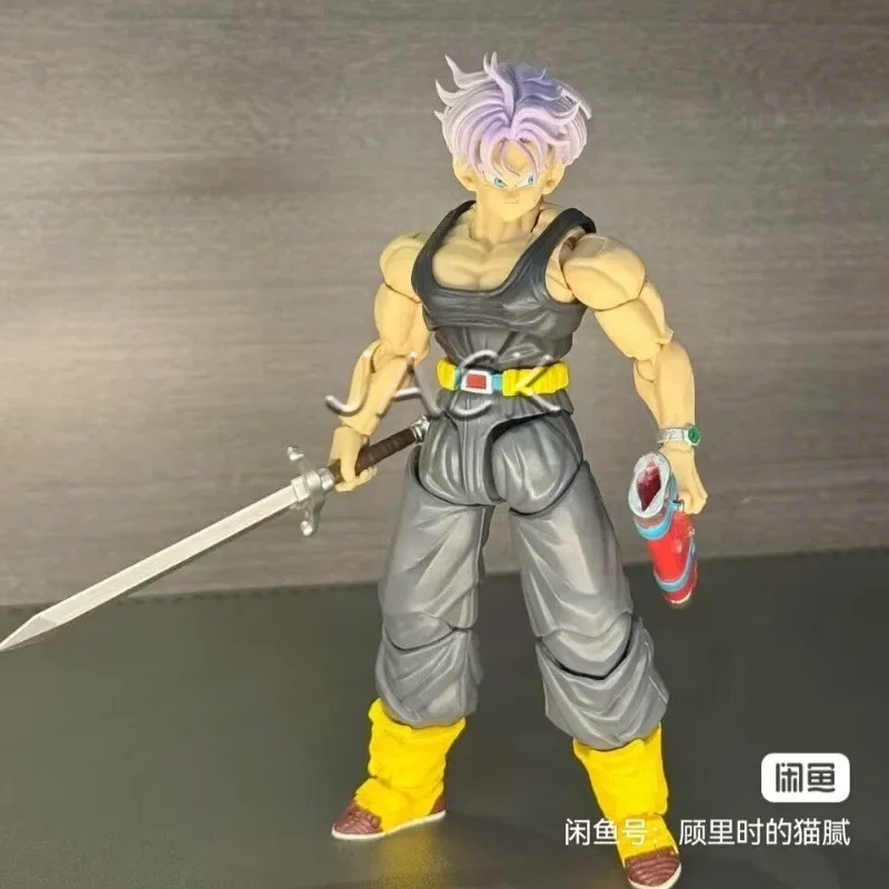 Фото В наличии: Коллекционная подвижная фигурка Dragon Ball Super Tacit Understanding Movable Trantus Super 4 Goku Black Goku – идеальный подарок №5