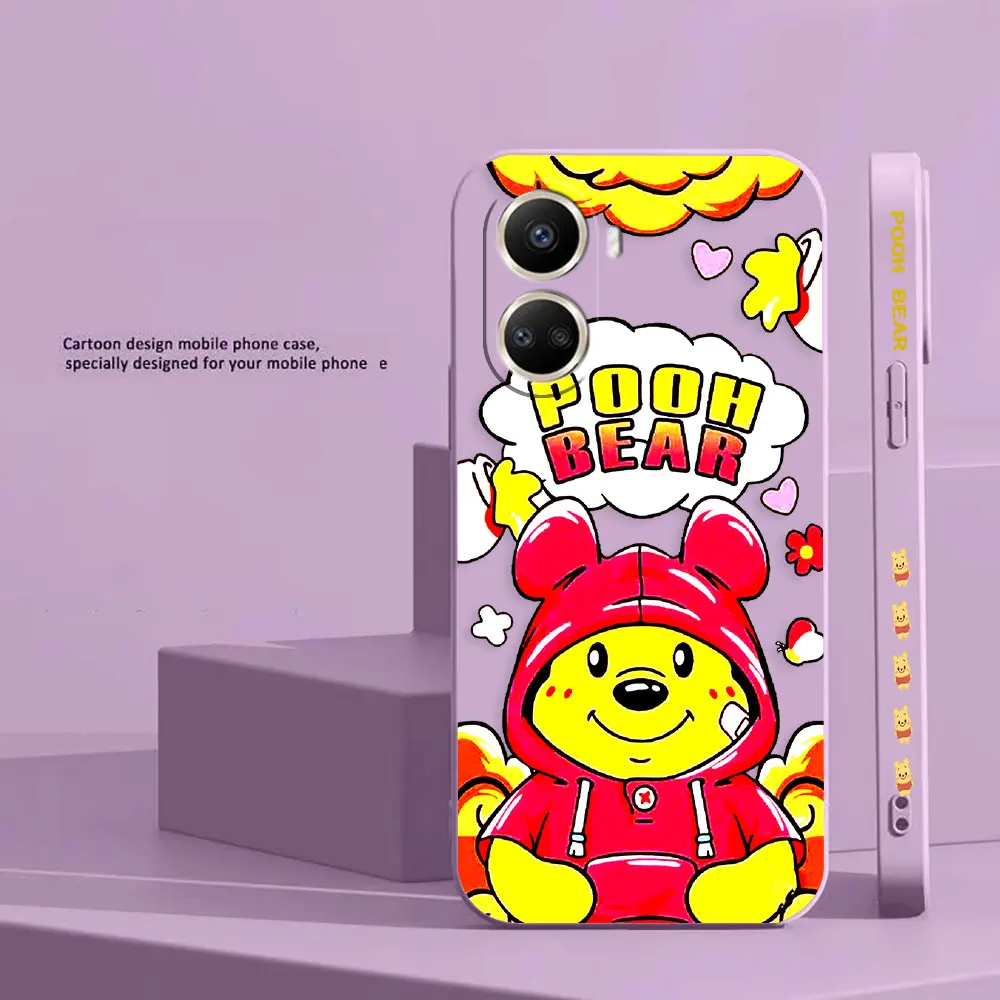 Забавный чехол для телефона P-Pooh B-Bear Huawei NOVA 9 8 7 6 5I 5 4 3 3I 2 SE Y70 Y7 Y9 2019 PRO PLUS
