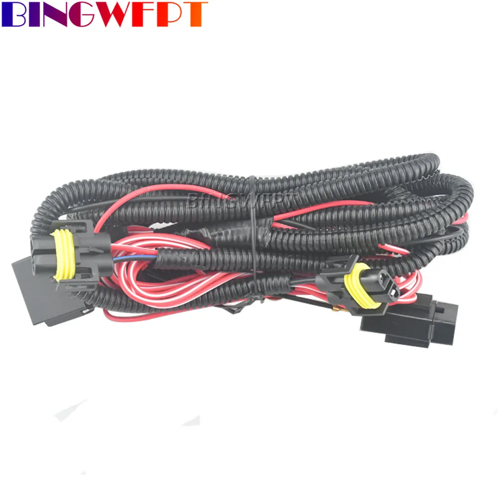 

Противотуманный кабель с предохранителем для VW New Polo Golf Jetta MK5 MK6 Skoda Octavia, 12 В
