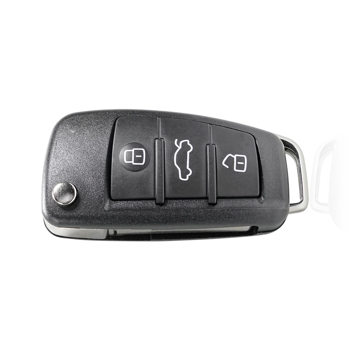 315Mhz 3 Button Car Remote Key ID48 Chip 8P0837220E 8P0837220G for Audi- A3 S3 TT 2005 2006 2007 2008 2009 2010 2011 2012 2013 images - 6